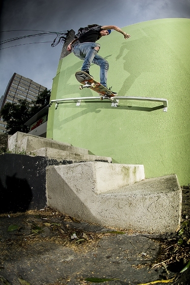 Guilherme Trankinas (PR) BS Noseslide (Foto: Pablo Vaz)